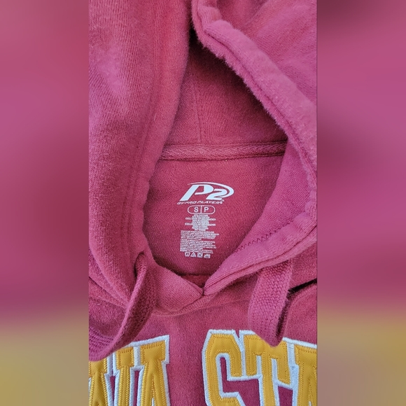 Iowa State Cyclones Embroidered Hooded Sweatshirt Size Small - Picture 5 of 8